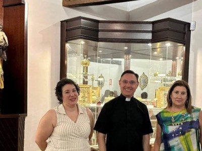Domus Dei restaura una manguilla de cruz del siglo XVI y la incorpora a su exposición&nbsp;permanente